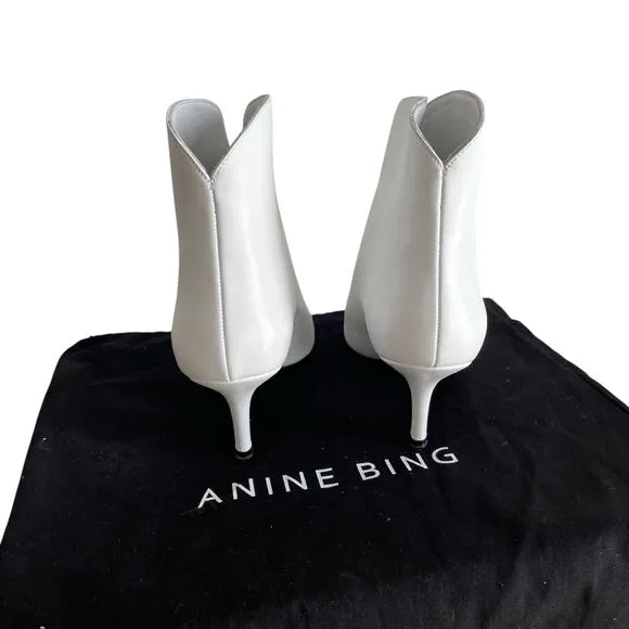 Anine Bing Annabelle boots white size 36