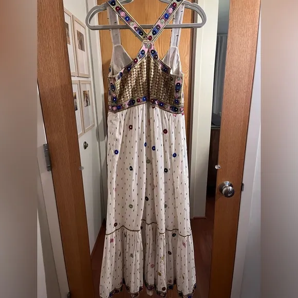 Anthropologie Payal Pratap Norah Midi Dress Size 2