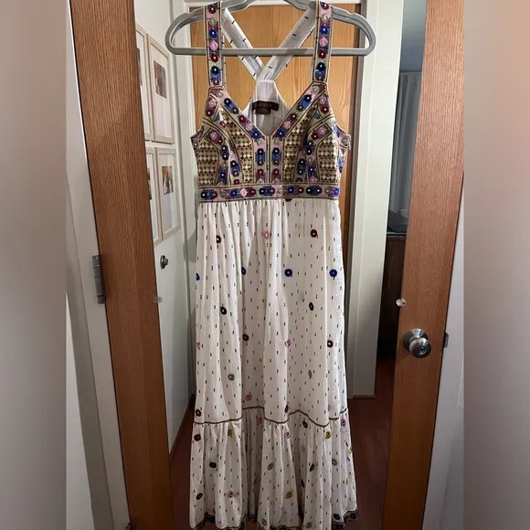 Anthropologie Payal Pratap Norah Midi Dress Size 2