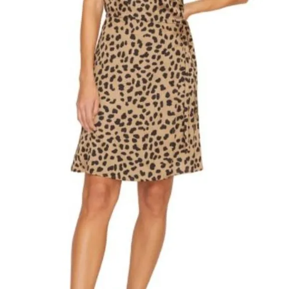 Anthropologie Sanctuary Wrap It Up Modern Leopard Sundress M