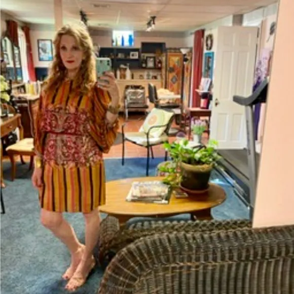 Anthropologie Sunpass Dress by Tanvi Kedia