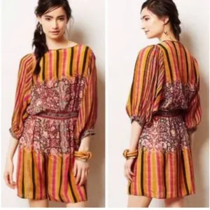 Anthropologie Sunpass Dress by Tanvi Kedia