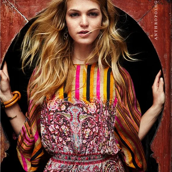 Anthropologie Sunpass Dress by Tanvi Kedia