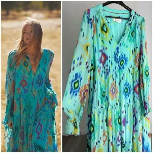 Anthropologie Serenade Maxi Dress Large