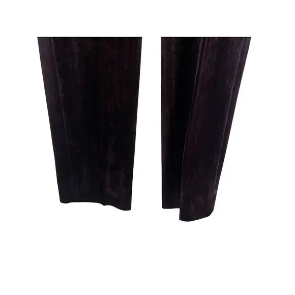 Appaman Pant Kid 14 Purple Velvet Straight Festive Christmas Holiday Santa Soft