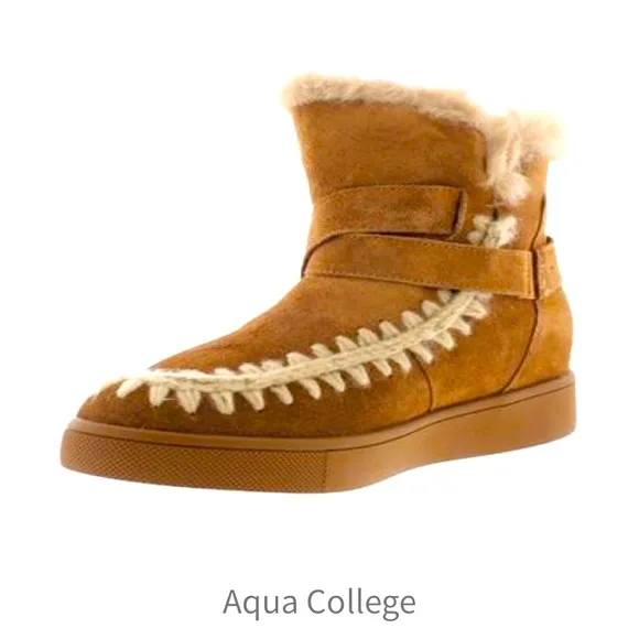 Aqua College Womens AngelLeather Winter &amp; Snow Boots