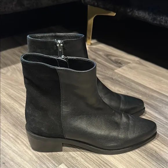 Aquatalia Leather Ankle Boots
