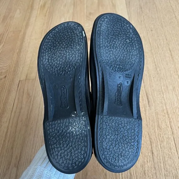 Arcopedico Black Leather Mary Jane Comfort Flats Women's Size 40