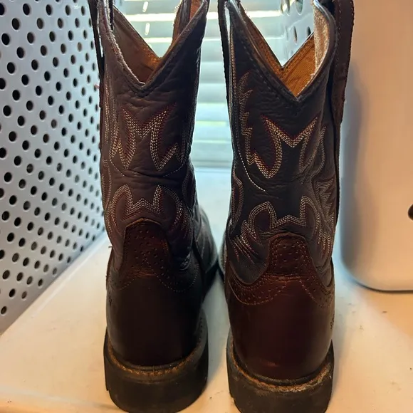 Ariat 10.5 steel toe cowboy work boots