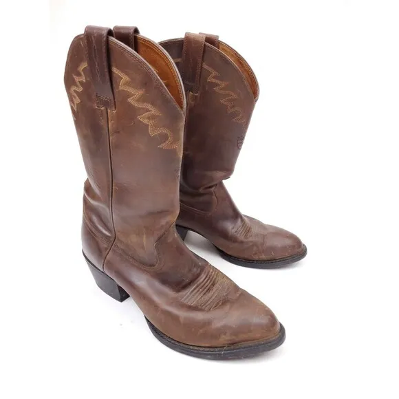 ARIAT 34625 Sedona 10.5 EE Brown Leather R toe Cowboy Western Boots