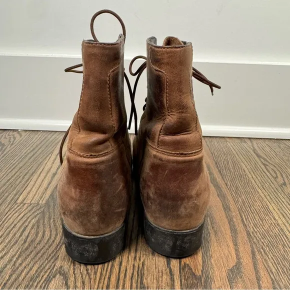 Ariat ATS Advanced Torque Stabilizer Heritage Leather Lace Up Kiltie Boots 7.5