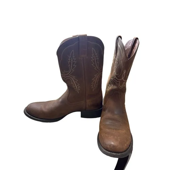 Ariat men’s western brown shoes boots size 11.5D SKU 3140