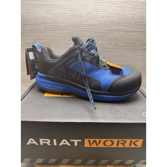 Ariat Shoes Outpace Day One Safety Comp Toe Work Baltic Blue Womens 6