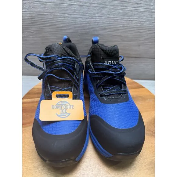 Ariat Shoes Outpace Day One Safety Comp Toe Work Baltic Blue Womens 6