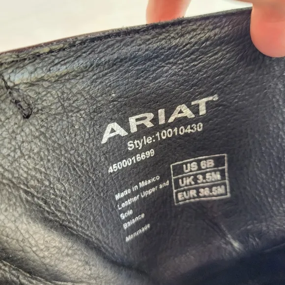 Ariat Womens Leather Boots