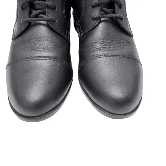 Ariat Women's Scout Lace Paddock Boots Black‎ Leather Size 7 B