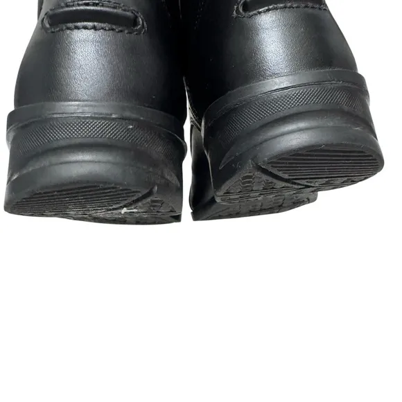 Ariat Women's Scout Lace Paddock Boots Black‎ Leather Size 7 B