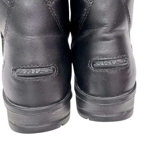 Ariat Women's Scout Lace Paddock Boots Black‎ Leather Size 7 B