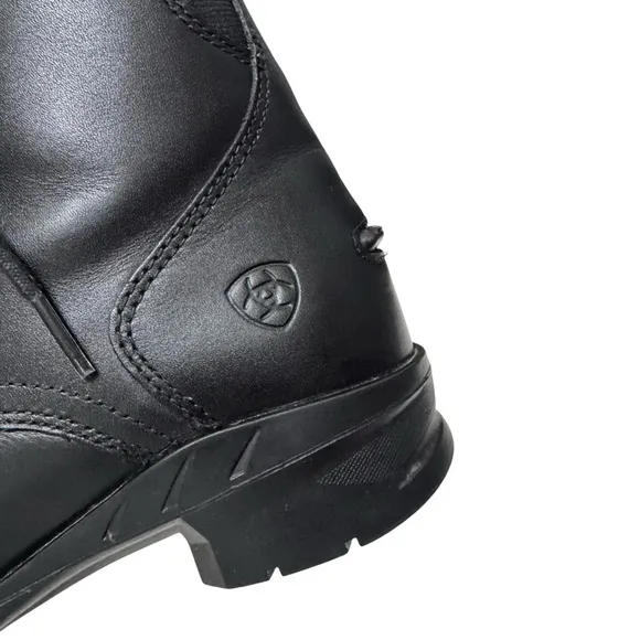 Ariat Women's Scout Lace Paddock Boots Black‎ Leather Size 7 B