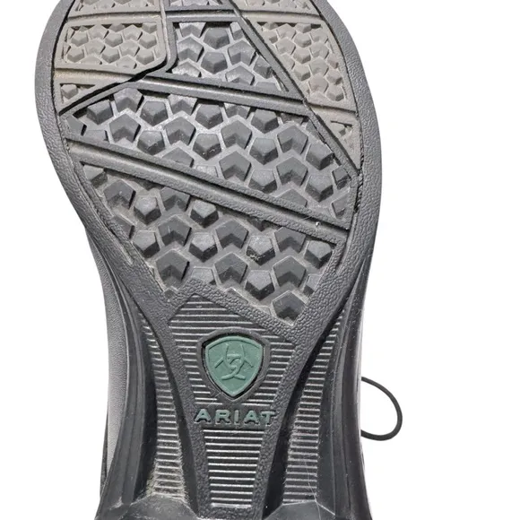 Ariat Women's Scout Lace Paddock Boots Black‎ Leather Size 7 B