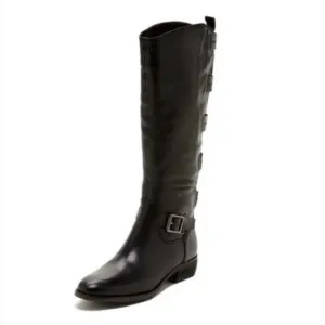Arturo Chiang Elsie Leather Knee Boots, Sz 7.5