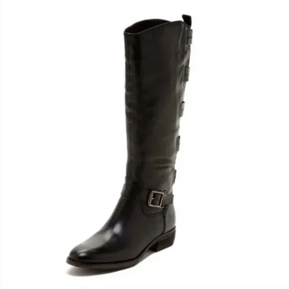 Arturo Chiang Elsie Leather Knee Boots, Sz 7.5
