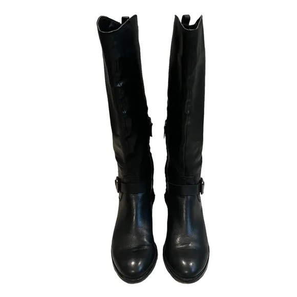 Arturo Chiang Elsie Leather Knee Boots, Sz 7.5