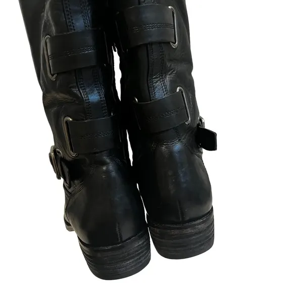 Arturo Chiang Elsie Leather Knee Boots, Sz 7.5