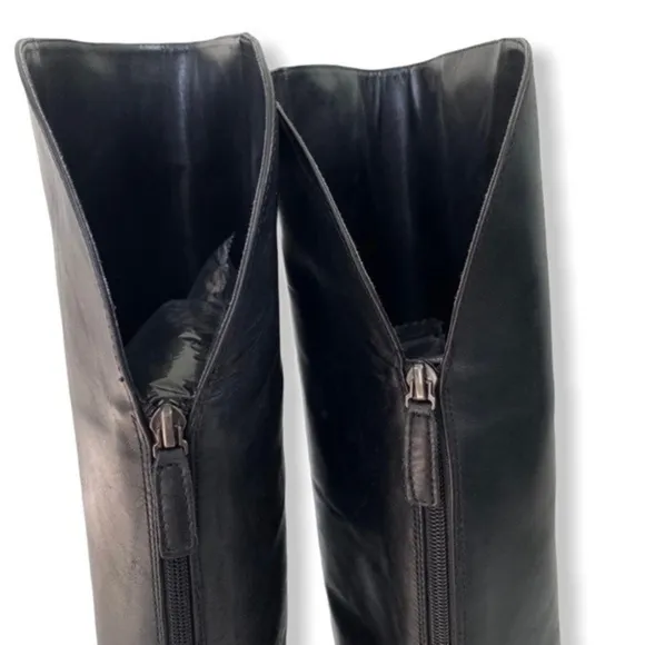Arturo Chiang Everly Leather Riding Boots …