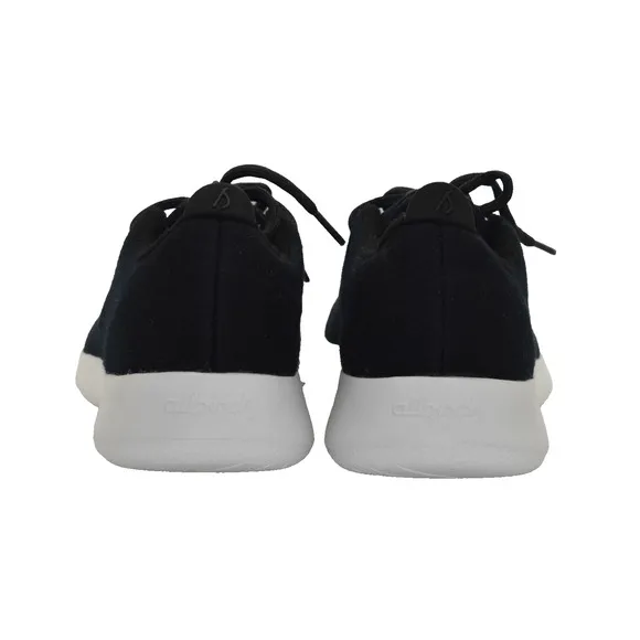 B5 NEW ALL BIRDS ZQ Black Superfine Merino Wool Everyday Sneaker Shoes Size 11M
