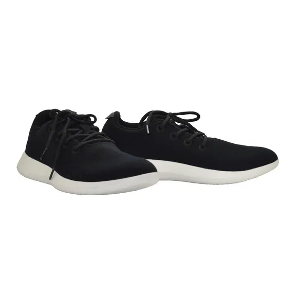 B5 NEW ALL BIRDS ZQ Black Superfine Merino Wool Everyday Sneaker Shoes Size 11M