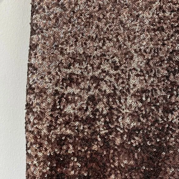 Backstage Fever Dress Bronze Sequin NWT S