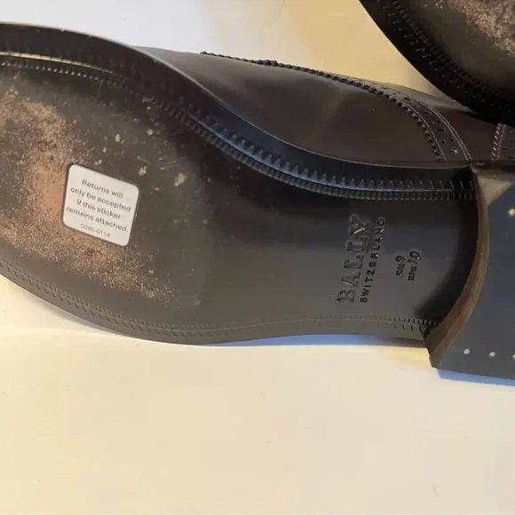 Bally Brooking Men's Coffee Dark Brown Size 10 US