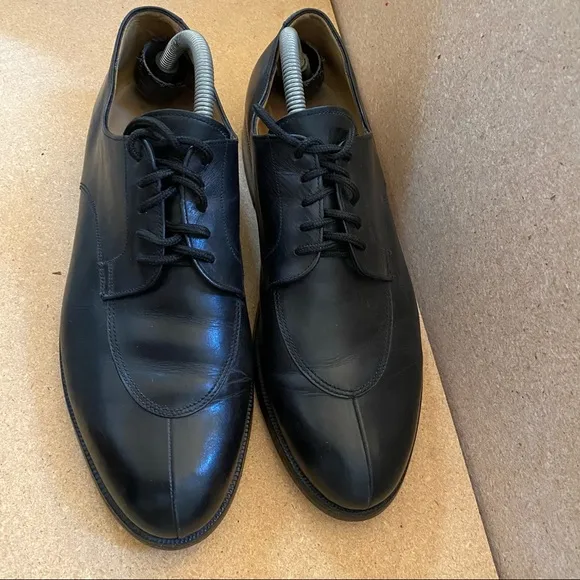 Bally Made in France Derby split Toe Shoes 9.5