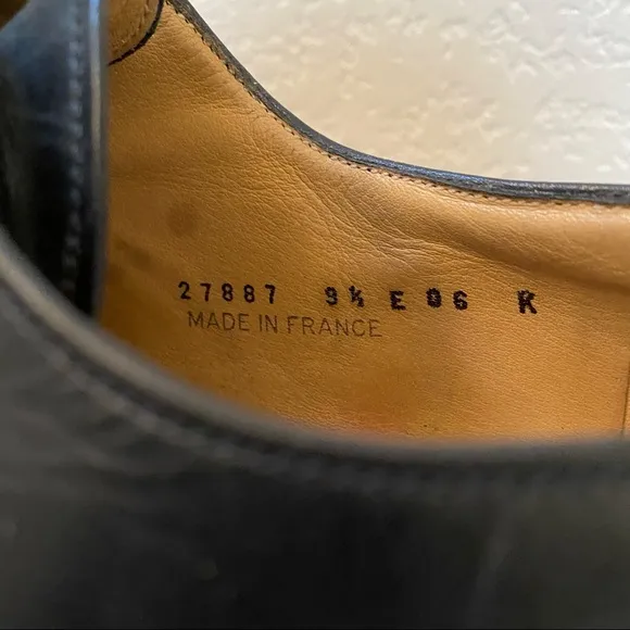 Bally Made in France Derby split Toe Shoes 9.5