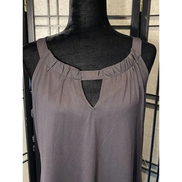 Banana Boat Sleeveless Shift Dress UPF 50  Size XXL Black BB226 Slip On