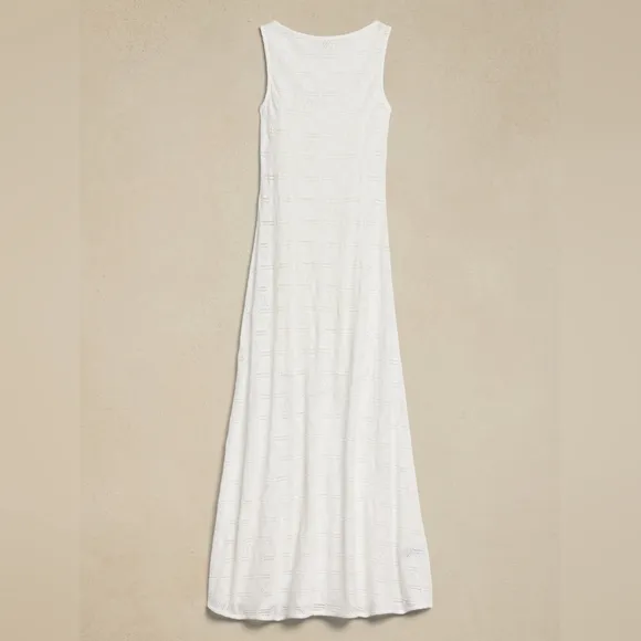 Banana Republic Lexia Lace Maxi Dress In White