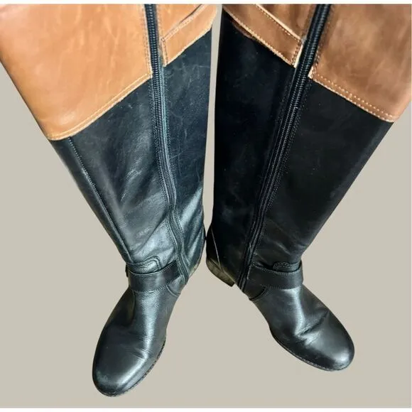 Bandolino Women’s Leather Hi Side-Zip Boots / SZ: 6.5