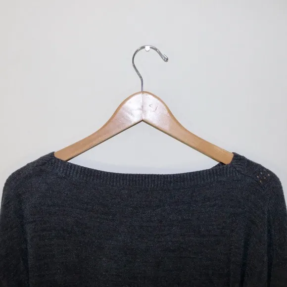 Barefoot Dreams CozyChic Ultra Lite Dockside Pullover in Carbon (Grey)