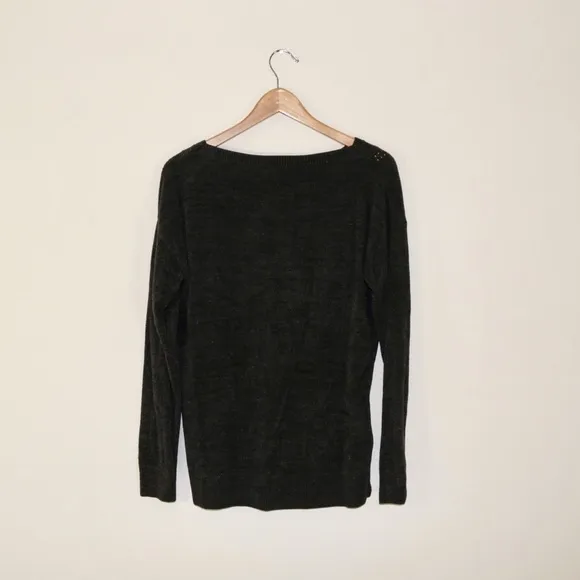 Barefoot Dreams CozyChic Ultra Lite Dockside Pullover in Carbon (Grey)