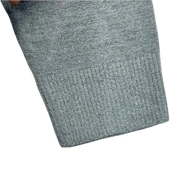 Barefoot Dreams CozyChic Ultra Lite Dockside Pullover Sweater Dolphin Blue Gray
