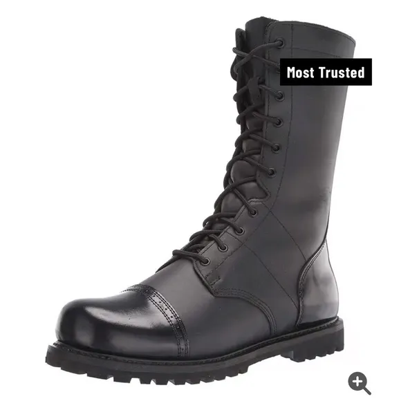 BATES 11&quot; PARATROOPER SIDE ZIP BOOTS