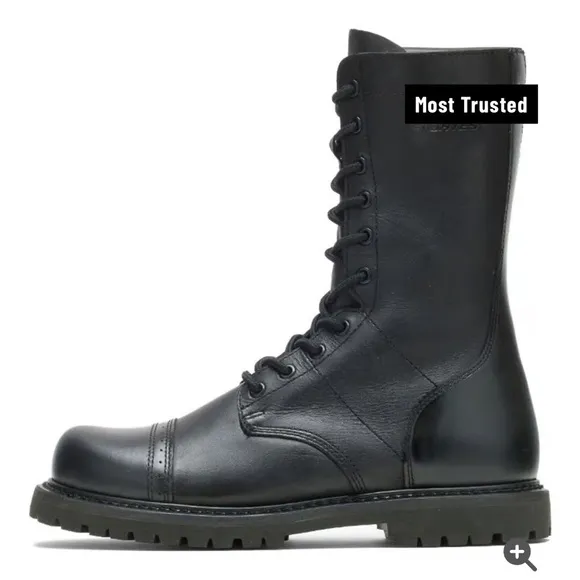 BATES 11&quot; PARATROOPER SIDE ZIP BOOTS