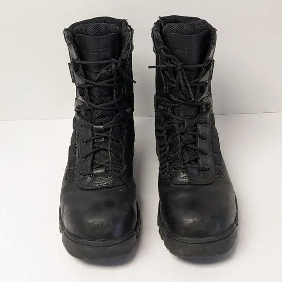 Bates Tactical Sport Work Boots, Black, Men's 8 Extra Wide