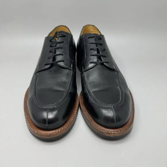 Beckett Simon Split Toe Derbies Mens 10.5 Black Dress Leather Shoes
