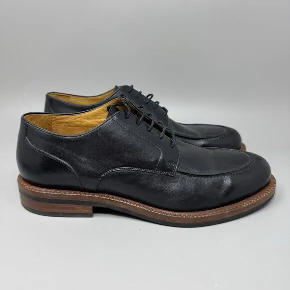 Beckett Simon Split Toe Derbies Mens 10.5 Black Dress Leather Shoes