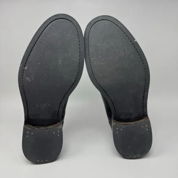Beckett Simon Split Toe Derbies Mens 10.5 Black Dress Leather Shoes