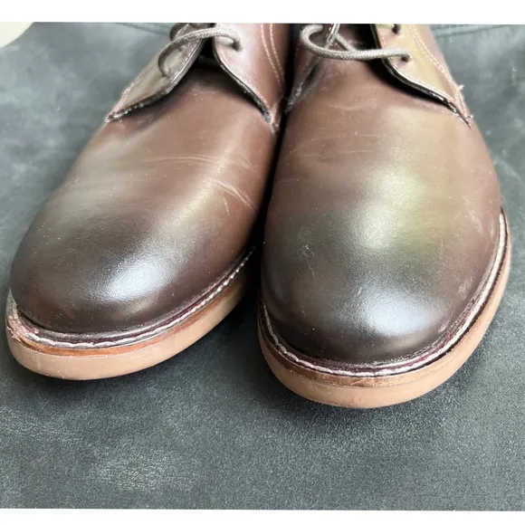 Ben Sherman Brent Leather Plain Toe Derby