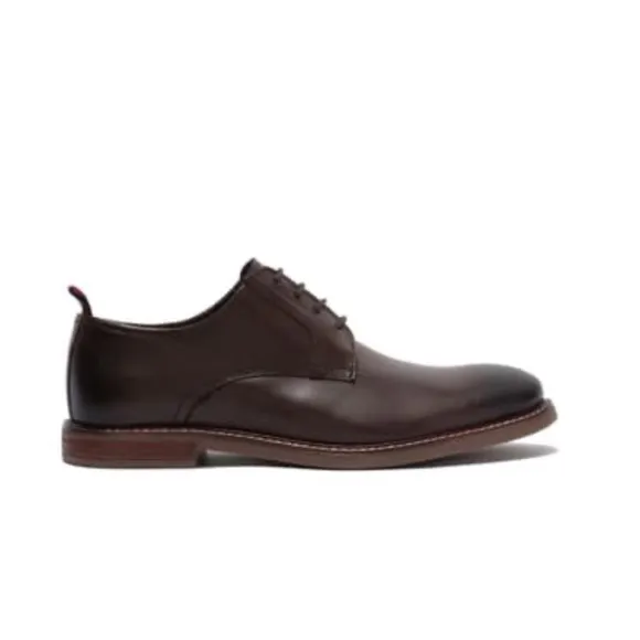 Ben Sherman Brent Leather Plain Toe Derby