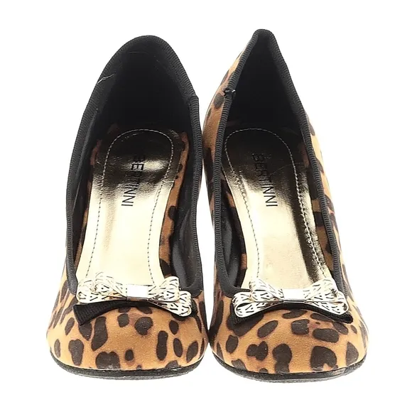 Bertinni Leopard Print Wedges – Size 7 – Excellent Preloved Condition